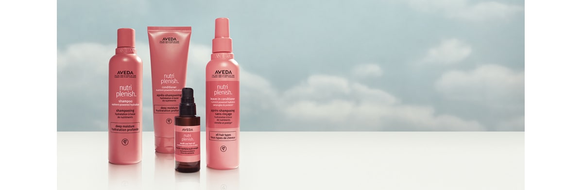 Give her hair a lush, hydrated boost with the nutriplenish collection.